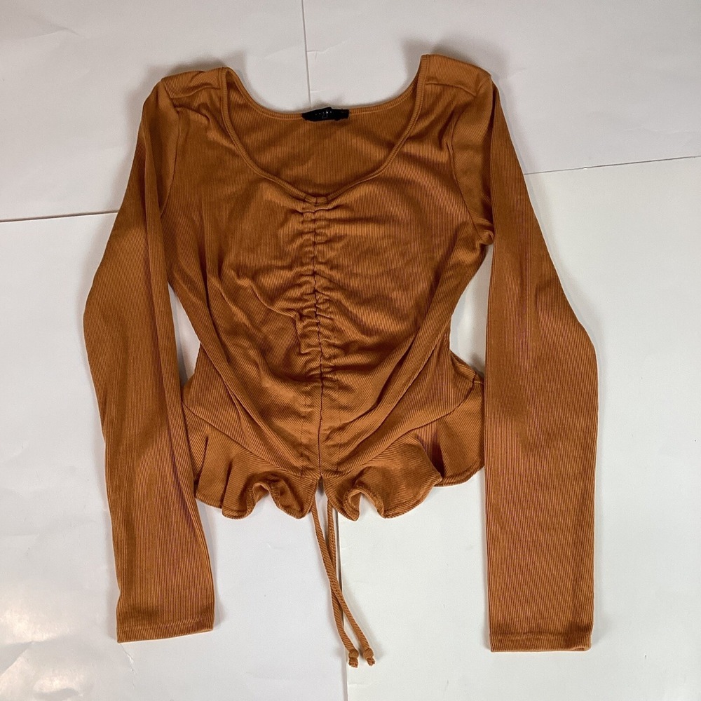Womens Blouse Shirt Top Size In Pictures Long Sleeve Casual Comfort Stretch